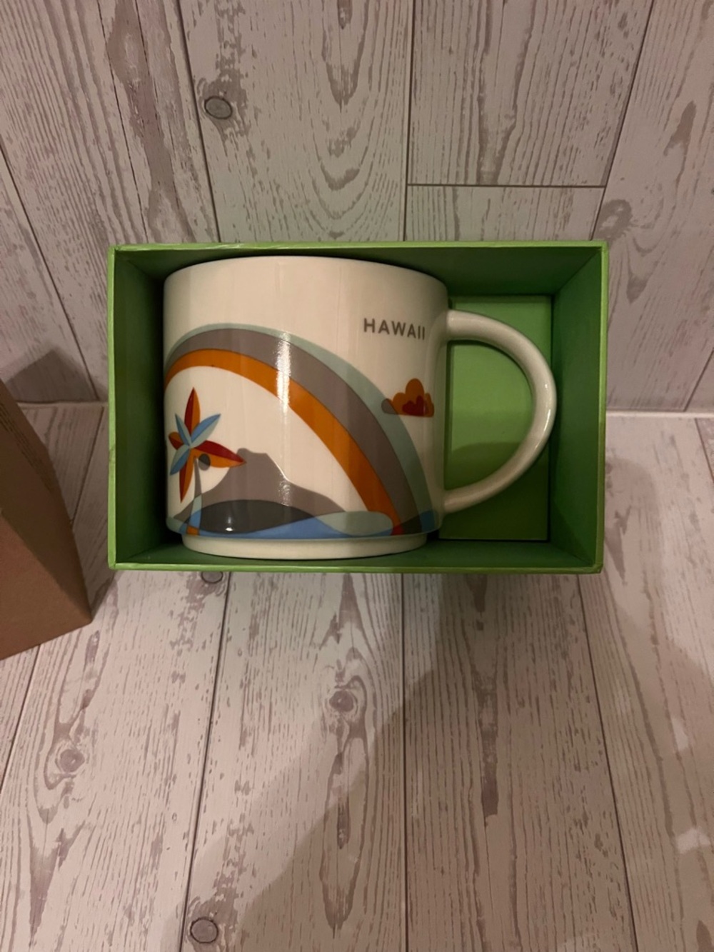 NWT Starbucks Coffee Mug 2015. Hawaii You Are Here Series 14 Oz Mug